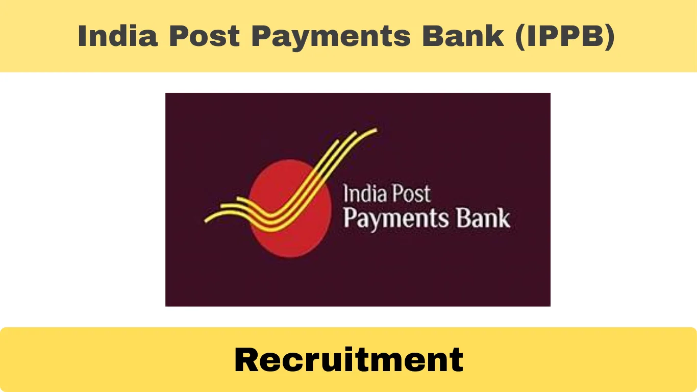 IPPB Executive Recruitment 2025 – Apply Online for 348 GDS Posts