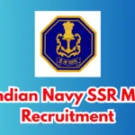 Indian Navy SSR MR Recruitment 2026 – Apply Online