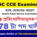 APSC CCE Notification 2026 – Apply for CCE 2025 Exam [78 Posts]