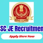 SSC JE Recruitment 2026 – Apply Online For 1748 Junior Engineer Vacancy