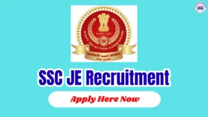 SSC JE Recruitment 2026 – Apply Online For 1748 Junior Engineer Vacancy