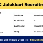 CDC Jalukbari Recruitment 2025 - Gaon Pradhan Vacancy