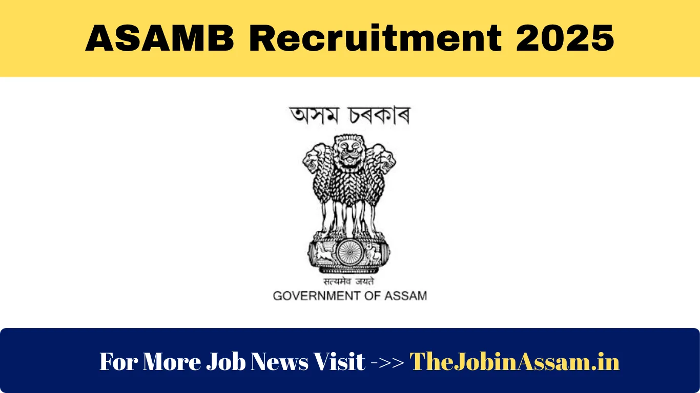 ASAMB Recruitment 2025 – Project Management Executive Vacancy