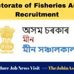 Directorate of Fisheries Assam Recruitment