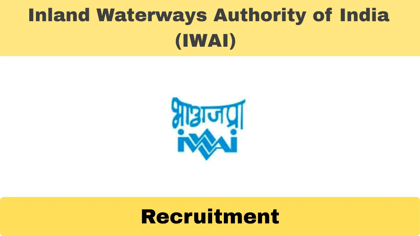 IWAI Recruitment 2025 – Apply Online for 14 LDC, Junior Hydrographic Surveyor & Senior Accounts Officer Posts