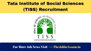 TISS Recruitment 2025 – Apply Online for 02 Assistant Professor Posts