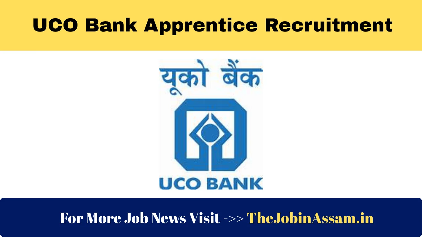 UCO Bank Apprentice Recruitment 2025 – 532 Vacancies, Apply Online