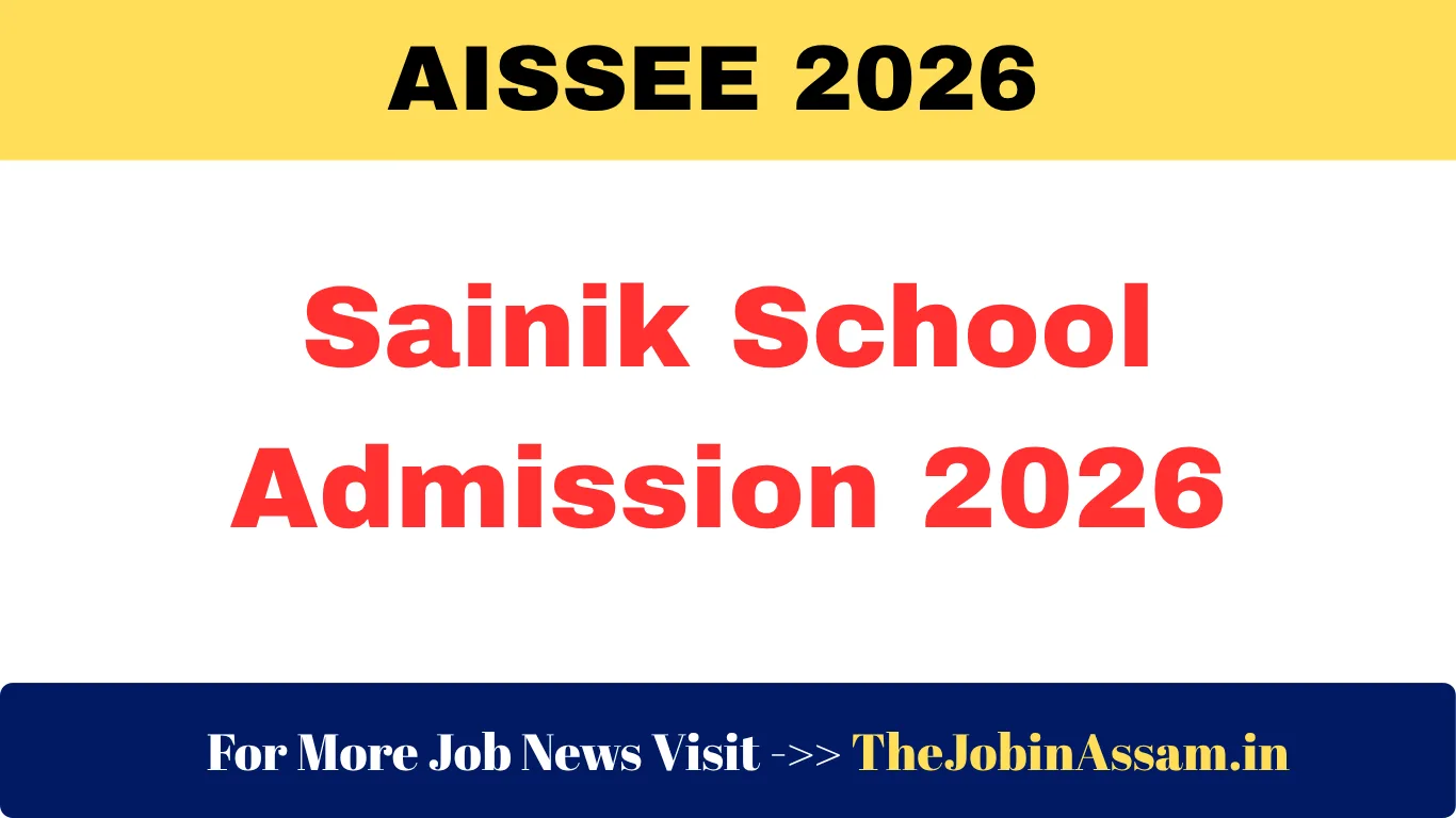 AISSEE 2026 – Sainik School Admission Notification Released