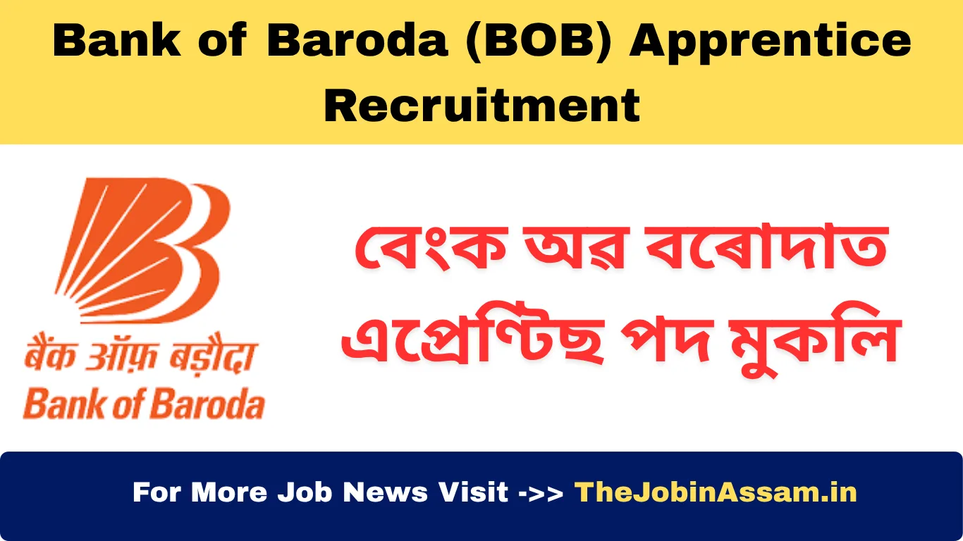 Bank of Baroda Apprentice Recruitment 2025: 2700 Vacancy