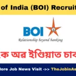 Bank of India (BOI) Recruitment 2025