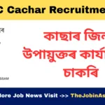 DC Cachar Recruitment 2025 – Apply for 5 GIS Assistant Posts
