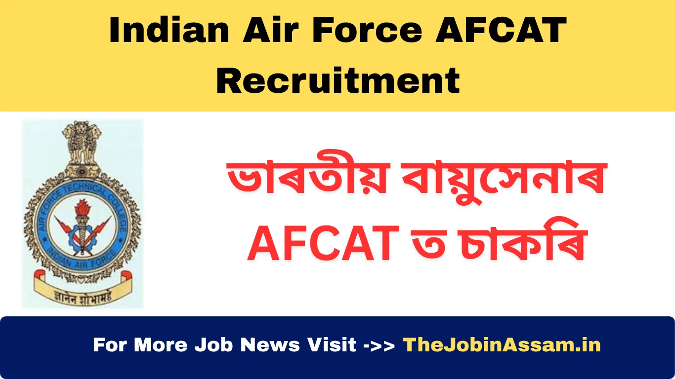 Indian Air Force AFCAT Recruitment 2025 – Apply Online for 340 Flying & Ground Duty Branches
