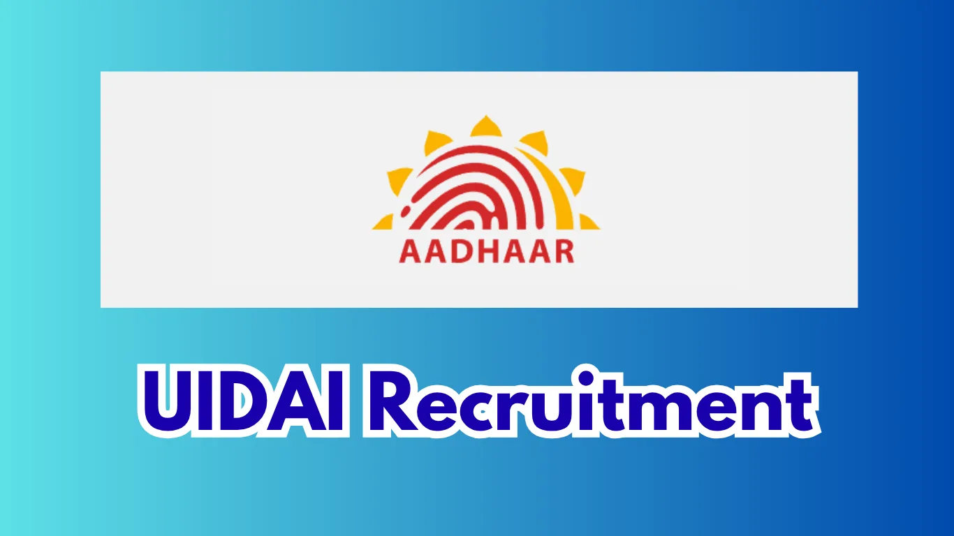 UIDAI Internship 2026 – Apply Online for 24+ Internship Vacancies
