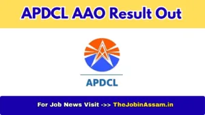 APDCL AAO Result 2026 Declared – Document Verification on 19 February
