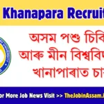 AVFU Khanapara Recruitment 2026 – Apply for Laboratory Assistant Vacancy