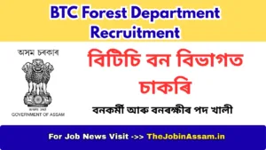 BTC Forest Department Recruitment 2026 – Apply Online for 157 Forester & Forest Guard Posts