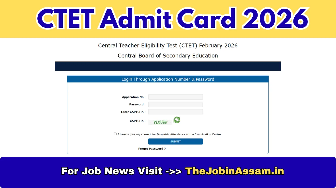 CTET Admit Card 2026 - Download Here Now