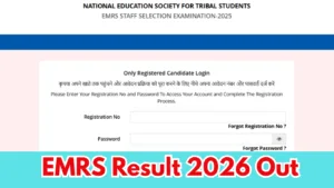 EMRS Result 2026 Out for Hostel Warden, TGT, PGT, JSA & Other Posts