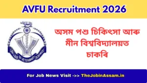 AVFU Recruitment 2026 – System Administrator Post