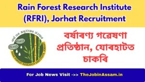 RFRI Jorhat Recruitment 2026 – Walk-in Interview for JPF & Project Assistant