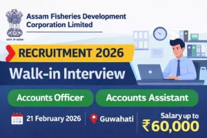 AFDC Recruitment 2026 - Accounts Officer and Accounts Assistant Vacancy