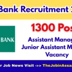 IDBI Bank Recruitment 2026 – Apply Online for 1300 Assistant Manager & JAM Posts