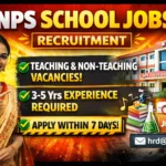 NPS International School Guwahati Recruitment 2026 โ Apply for PGT, TGT & Other Posts