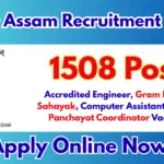 PNRD Assam Recruitment 2026 – 1508 Posts, Apply Online
