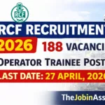 RCF Recruitment 2026 – 188 Operato Trainee Posts, Apply Online