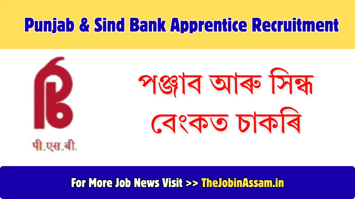 Punjab & Sind Bank Apprentice Recruitment 2026 – Apply Online for 635 Apprentice Posts