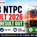 RRB NTPC Final Result 2026 Out – Check CBT Final Merit List & Cut-Off Now