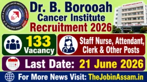 BBCI Guwahati Recruitment 2026: Apply for 133 Staff Nurse, Attendant, Clerk & Other Posts