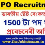 SBI PO Recruitment 2026 – 1500 Probationary Officer Posts, Online Apply