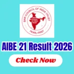AIBE 21 Result 2026 Declared, Check AIBE Result Online