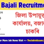 DC Bajali Recruitment 2026 – 04 Information Assistants & GIS Assistant Vacancy