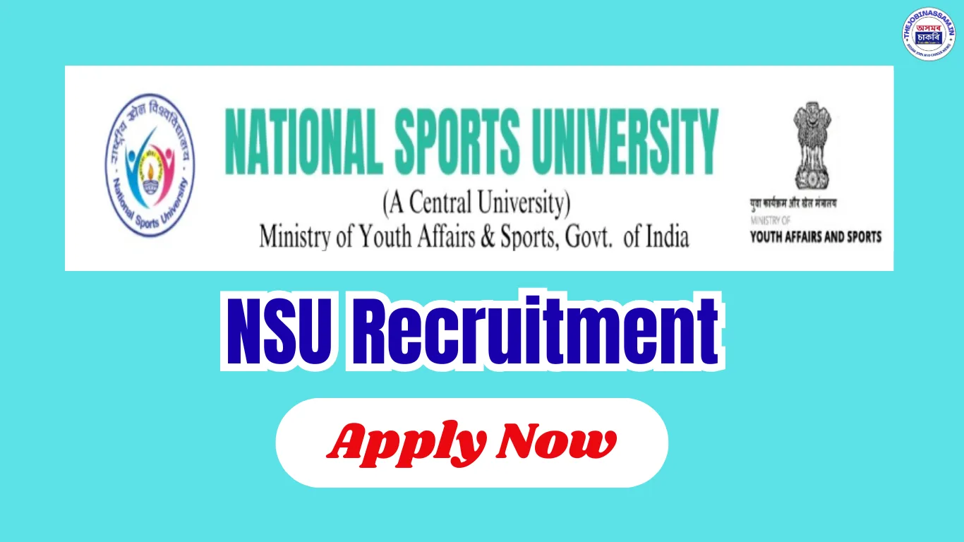 National Sports University Recruitment 2026