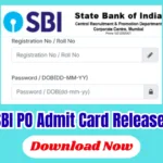 SBI PO Admit Card 2026 Released – Download Call Letter for PO Preliminary Examination