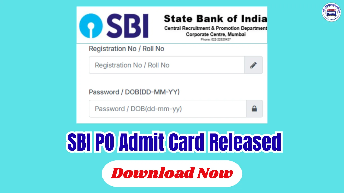 SBI PO Admit Card 2026 Released – Download Call Letter for PO Preliminary Examination