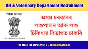 AH & Veterinary Department Recruitment 2026 - 137 VO/BVO Posts, Apply Online