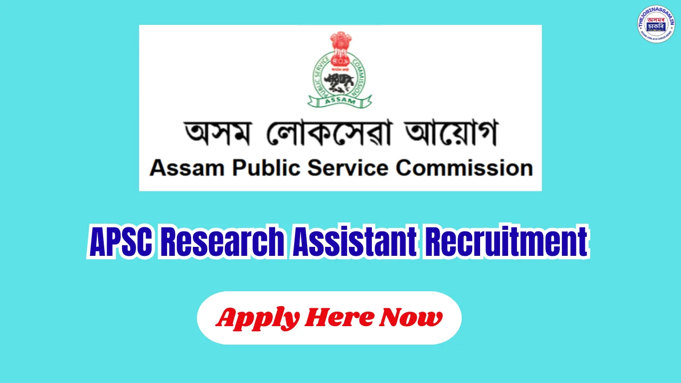 APSC Research Assistant Recruitment 2026 – Apply Online