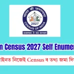 Assam Census 2027 Self Enumeration: অনলাইনত নিজেই Censusৰ তথ্য জমা দিয়ক