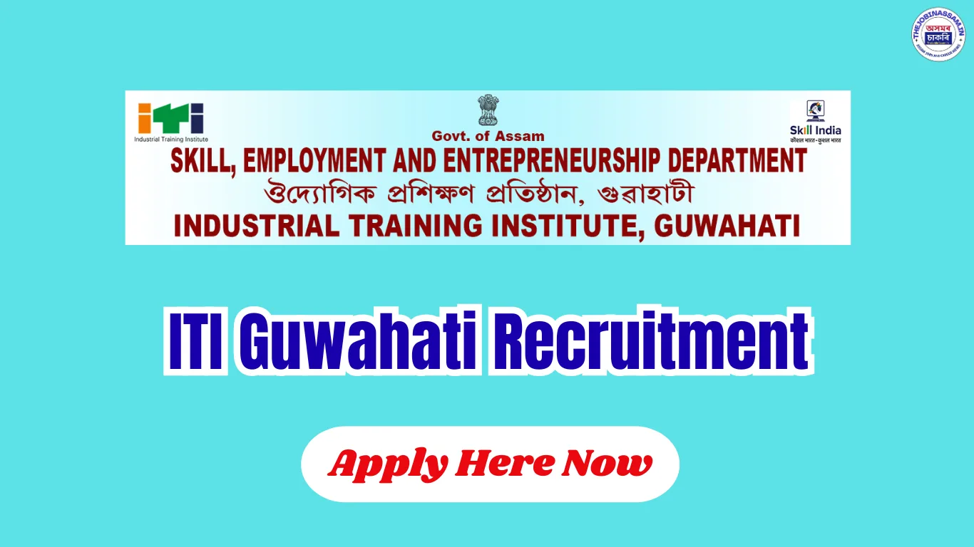 ITI Guwahati Recruitment 2026 – 4 Vocational Instructor Posts