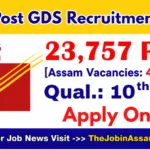 India Post GDS Recruitment 2026 – 23,757 Posts, Apply Now
