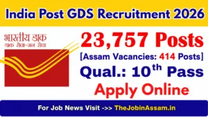 India Post GDS Recruitment 2026 - 23,757 Posts, Apply Now