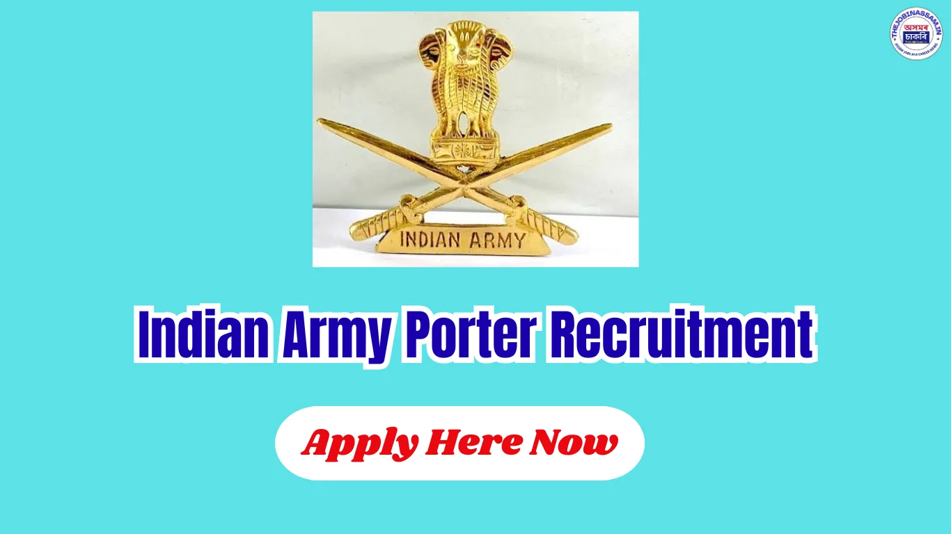 Indian Army Porter Recruitment 2026 – 600 Porters Vacancy
