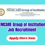 NEMCARE Group of Institutions Job 2026: Apply for 14 Posts