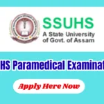 SSUHS Paramedical Examination 2026 – Exam Date, Fee & Form Fillup Last Date