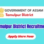 Tamulpur Recruitment 2026 – 08 Posts, Apply Offline