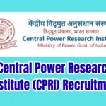 CPRI Recruitment 2026: 110 Vacancies, Apply Online
