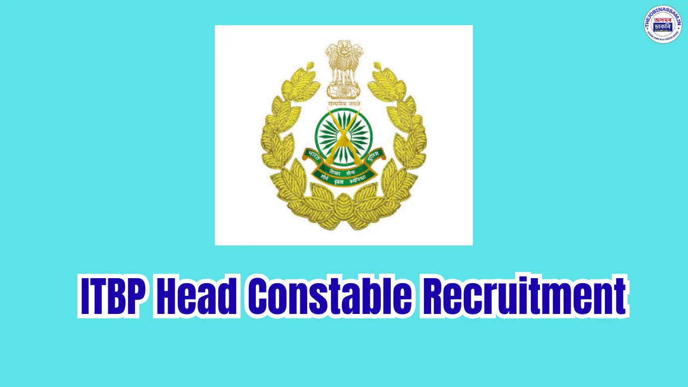 ITBP Head Constable Recruitment 2026 – Apply Online for 21 Motor Mechanic Posts